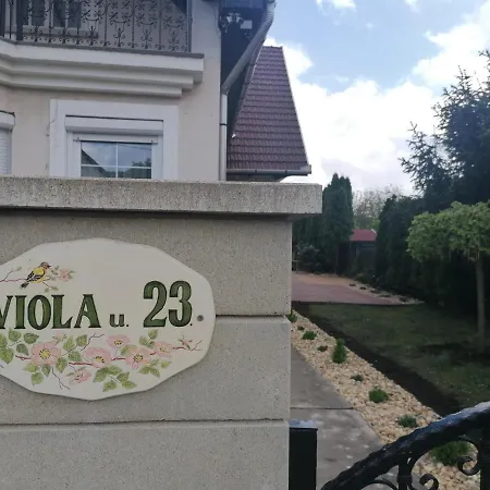 公寓 Viola Apartmanhaz Bogács