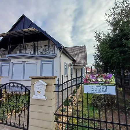 公寓 Viola Apartmanhaz